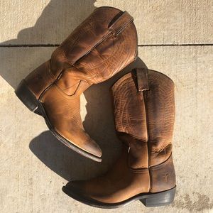 Frye western boots, cowboy boots